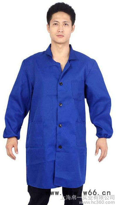 蓝大褂 工作服劳保服 定做 特厚制服呢材质 搬运工作服图3