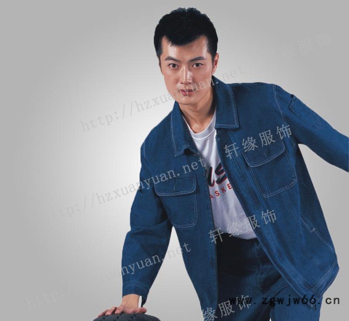 批发工作服 厂服 制服 牛仔工作服 耐磨工作服 工程服装图3