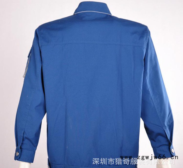 制服、工作服,厂家批发新款秋冬长袖套装工作服定做 劳保工作服图2
