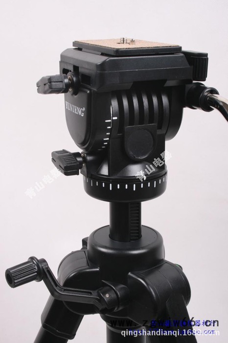 云腾VCT-880RM专业摄像三脚架液压阻尼云台承重5公斤图2
