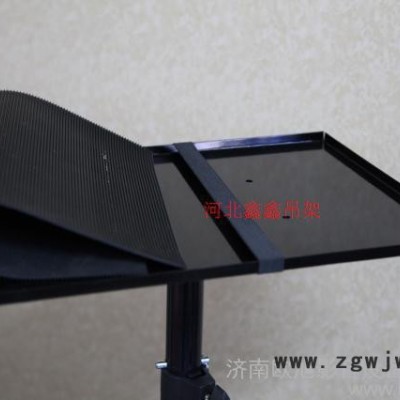 专业书架音箱支架三脚架音响三角架KTV舞台架子投影机落地铁金