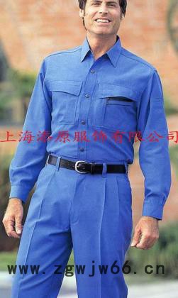 供应夏天全棉工作服 短袖工作服订做图2