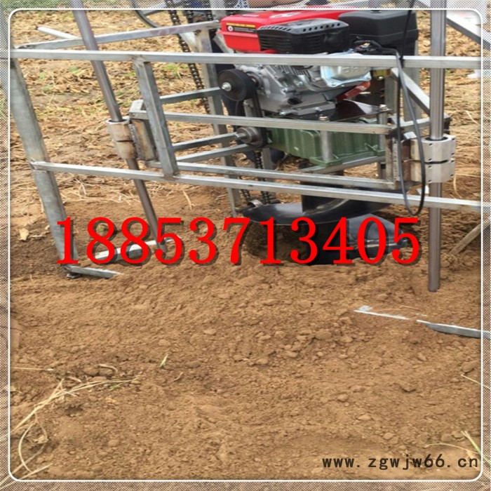 电杆挖坑机厂家 三脚架大功率汽油电杆挖坑机便携式四冲程汽油挖坑机图3