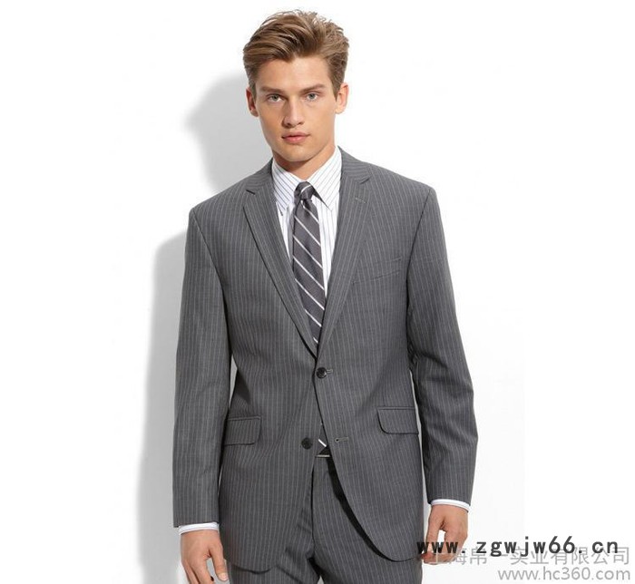 定做秋冬职业西服 西装工作服 定制男式商务 工作服图1