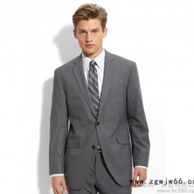 定做秋冬职业西服 西装工作服 定制男式商务 工作服