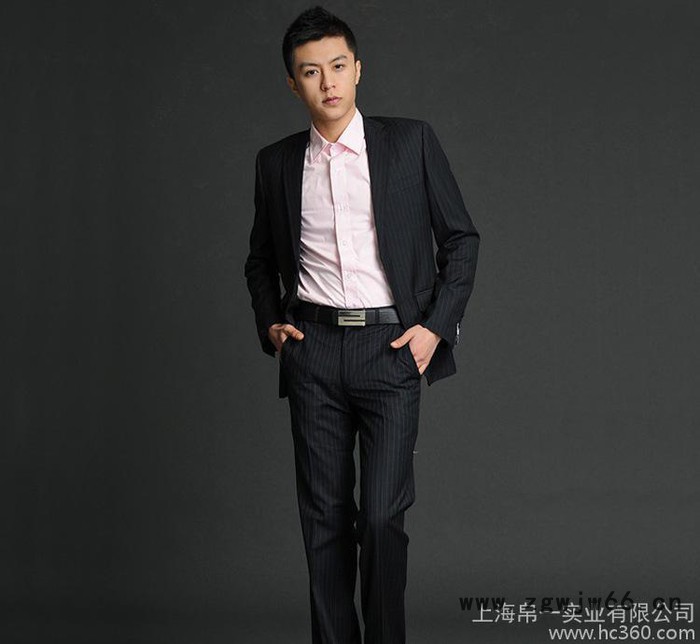 定做秋冬职业西服 西装工作服 定制男式商务 工作服图2