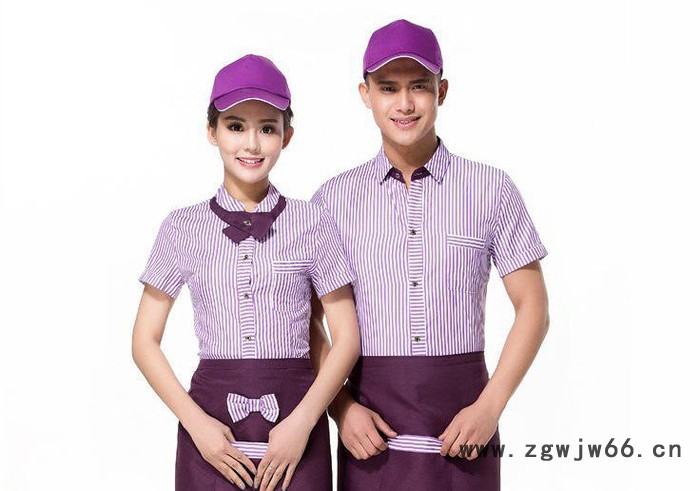 厦门工作服短袖酒店饭店西餐厅厨房工作服餐厅工作服 厦门厂服图2