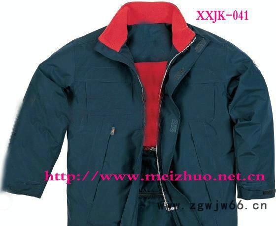 上海工作服定做 松江休闲茄克衫 冬季工作服厂图3