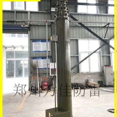万佳10米便携快装升降式避雷针移动天线升降杆带三脚架郑州万佳厂家