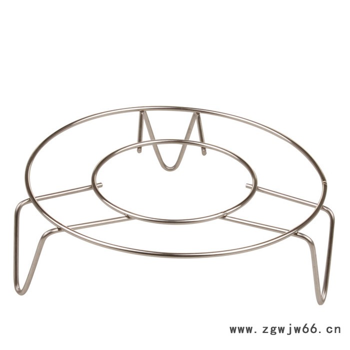 ** 高中矮脚不锈钢蒸架 钢线三脚架 厨房锅架 隔热架图7