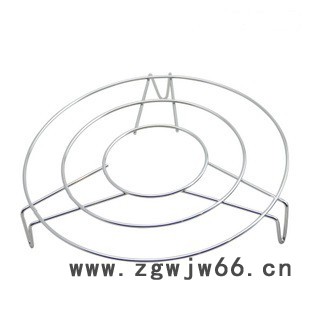 ** 高中矮脚不锈钢蒸架 钢线三脚架 厨房锅架 隔热架图5