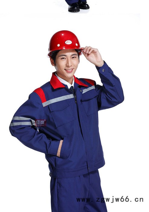 供应上海工作服,制服,春秋季工作服制服,订制工作服,嘉定区工作服 HJK-034图4