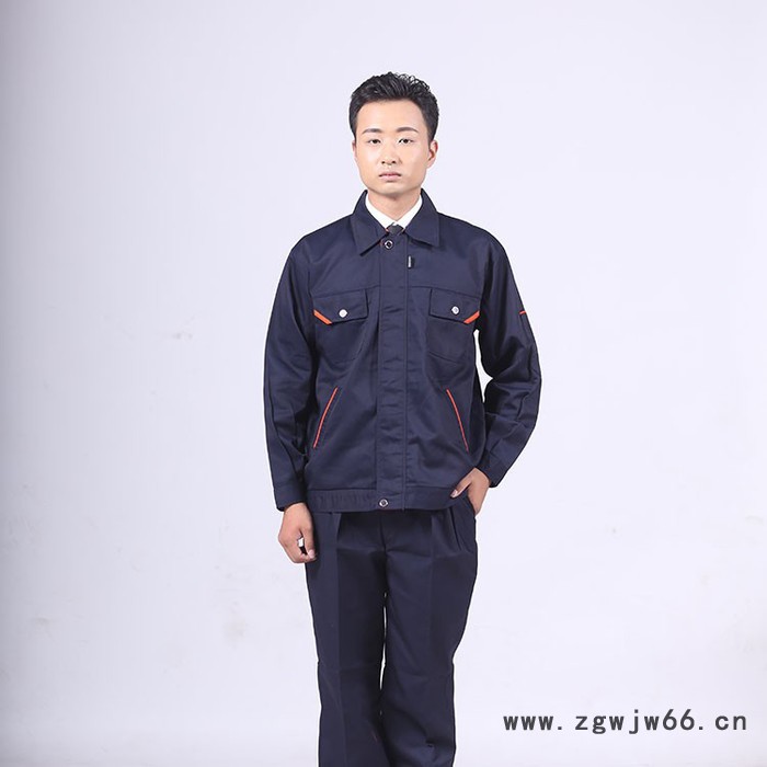 金东升服饰  双层春秋冬季工服 长袖工作服 汽修服 定制工作服 劳保服订做图7