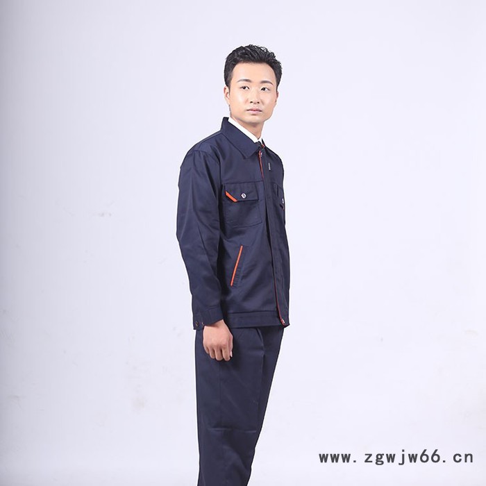 金东升服饰  双层春秋冬季工服 长袖工作服 汽修服 定制工作服 劳保服订做