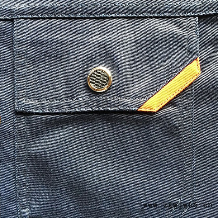 金东升服饰  双层春秋冬季工服 长袖工作服 汽修服 定制工作服 劳保服订做图4