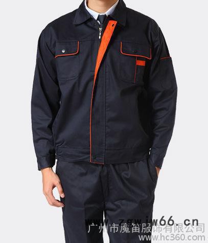 短袖工作服夏季半袖工作服套装男工装汽修工程劳保服吸汗透气图3