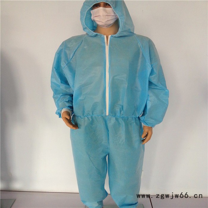 厂家批发 一次性防尘服 无纺布防护服 连体工作服 无尘车间工作服一次性无纺布防护服防尘衣服隔离连体服无尘车间工作服参观服