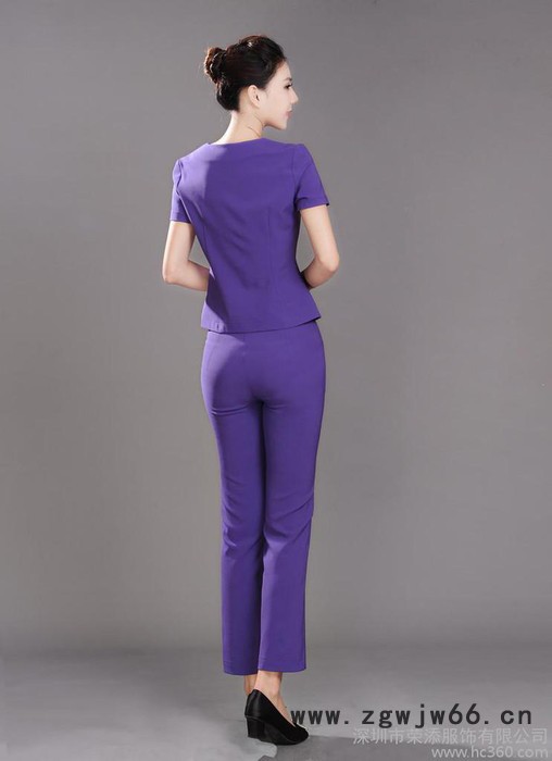 供应批发美容师工作服套装 美容院工作服 美容服装夏装 美容工作服图3