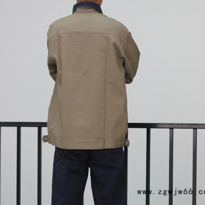 直销 新款工作服劳保服工程服长袖涤棉防静电工作服套装耐磨