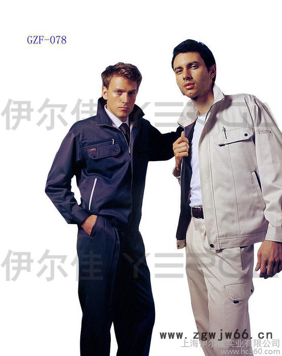 供应高性价比工厂工作服订做时尚春秋工作服定做图3
