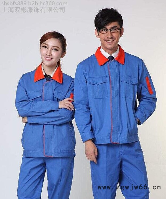 双彬服饰上海宝山工作服涤棉夹克衫批发全棉工作服吸汗透气**款式新颖做工精细量大从优 上海嘉定工作服定做 订做工作服图3