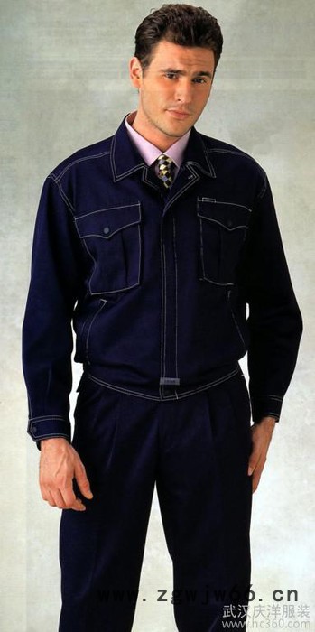 供应武汉工作服  武汉工作服设计、批发、销售 武汉庆洋图3