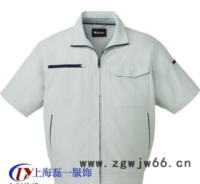 夏季短袖工作服定做,面料轻薄舒适,多色可选,上海工作服图3