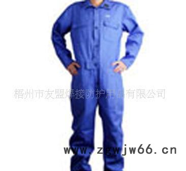 阻燃服/蓝色连体阻燃工作服
