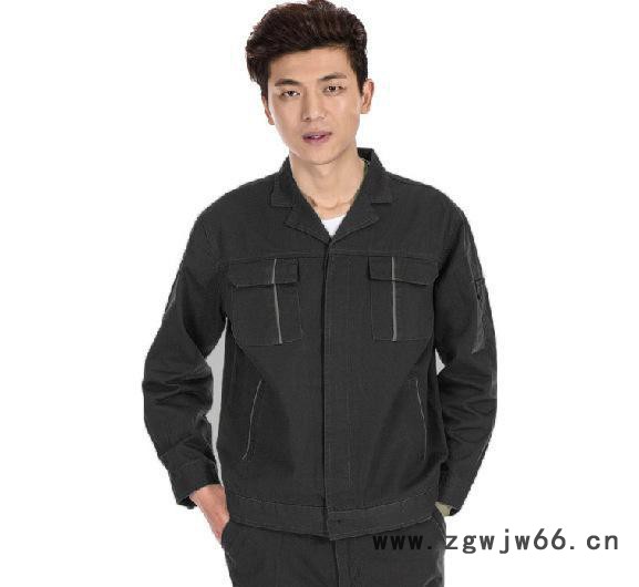 全棉透气工作服 秋冬长袖  汽修服 定做厂服图2