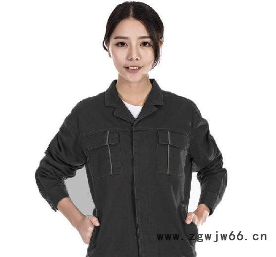 全棉透气工作服 秋冬长袖  汽修服 定做厂服