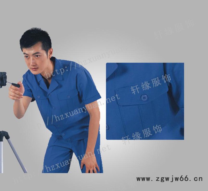 工作服 厂服 制服 工装  工作服 工程服 厂服 汽修服装图3