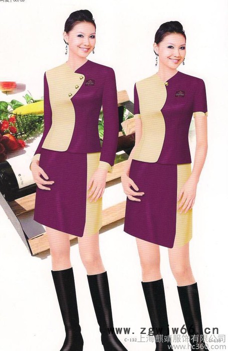 促销服工作服订做      促销工作服        化妆品促销服定制图2