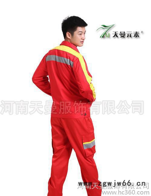 加油站工作服中石化工作服加油站春秋装加气站工作服 防静电服装图2