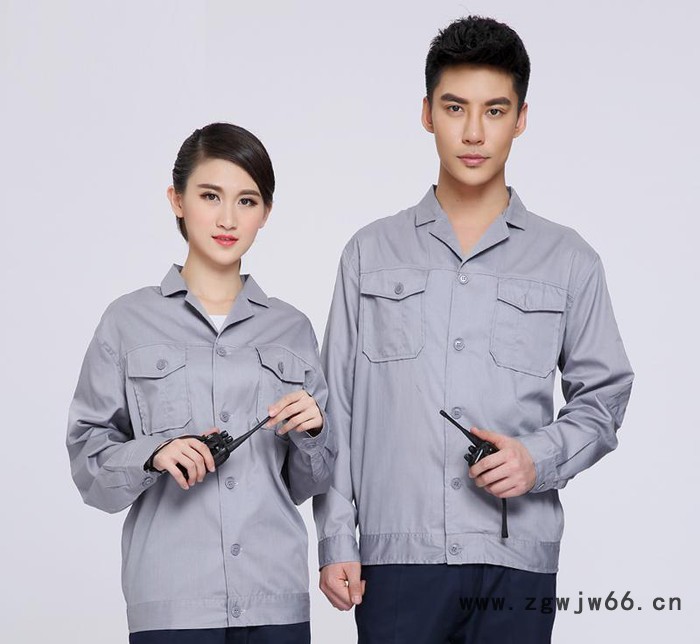 夏装长袖工作服 工装 直销高质量图2