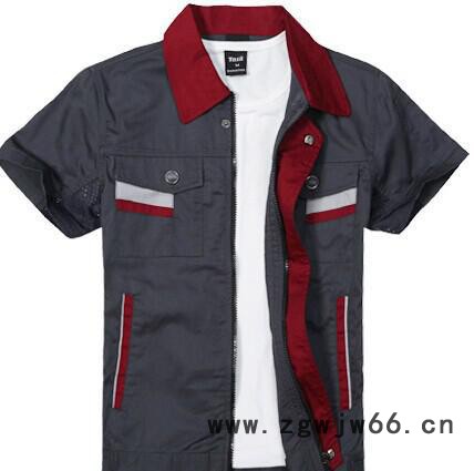 2014新款夏季工作服 河北北京专业生产短袖工装1图3