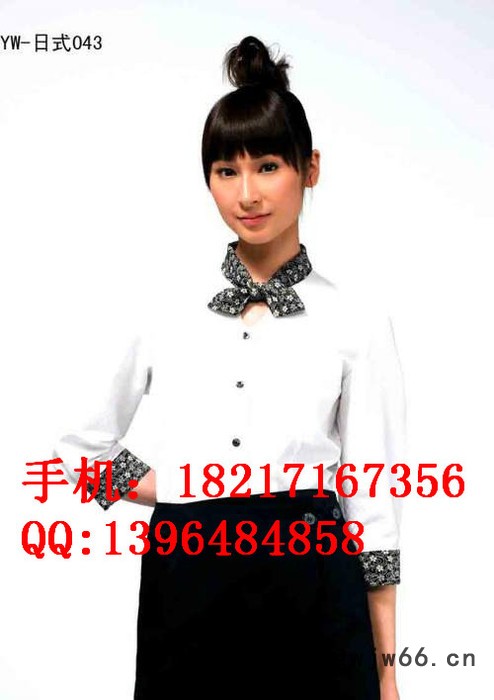 西餐厅服务员服装-酒店工作服-欧式风格餐厅-上海服务员工作服图3