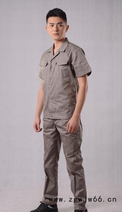 现货采购2014新款夏装工作服普通工装图3
