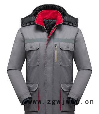冬装 中长款 工作服 棉服 棉袄图3