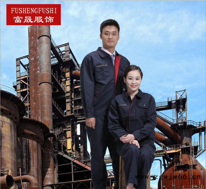 劳保工作服 汽修服长袖套装 秋冬新款工装 工程服定做图2