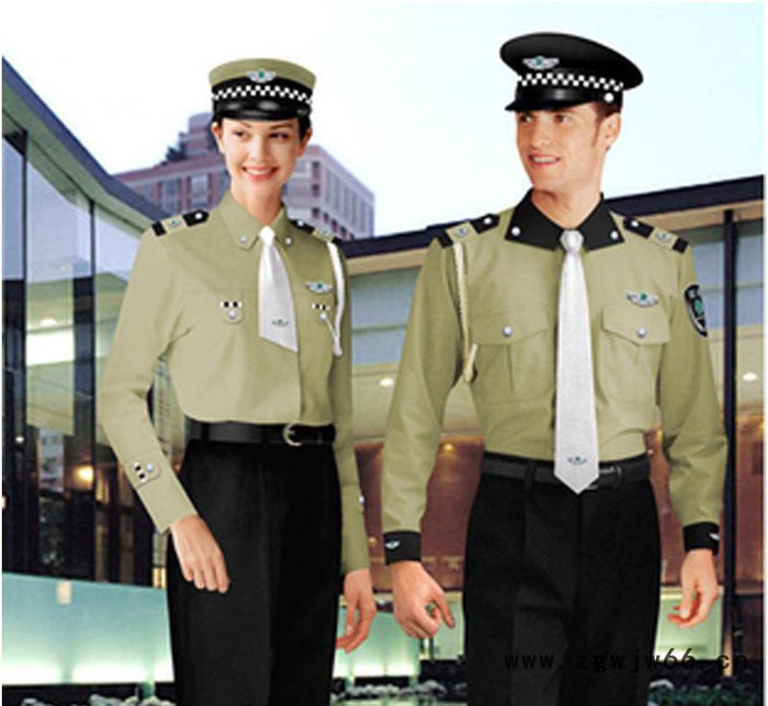 职业装来图来样设计定做保安服 物业保安服 酒店保安工作服图2