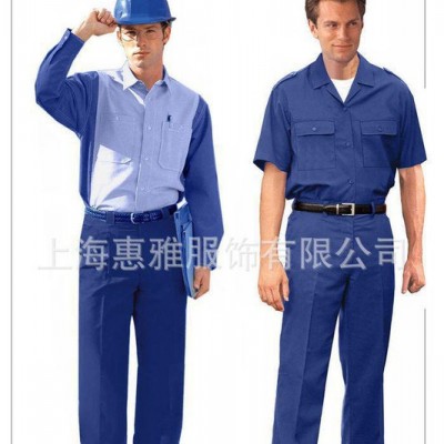 徐汇工作服厂服夹克衫定做厂家涤棉工作服企业制服定做