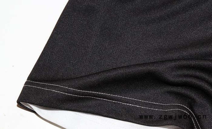 速干拼色 工作服翻领T恤