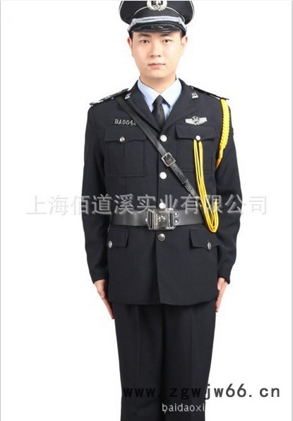 供应佰道溪保安工作服秋冬装图3