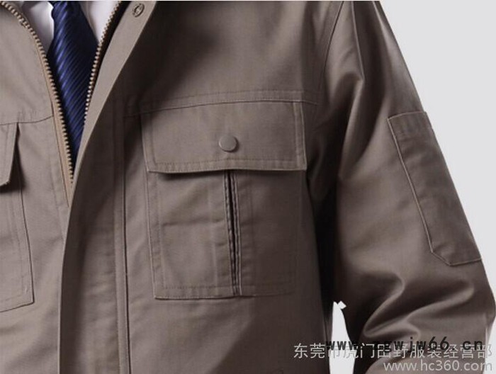 新款秋冬季劳保 工作服套装男 工程服厂服定制劳保工衣工作服定做图2