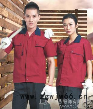 供应现货短袖工作服套装图2