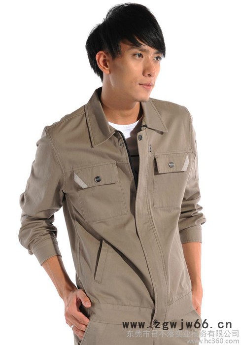 供应吉冠1022工厂劳保服 工地工作服 劳保服图3