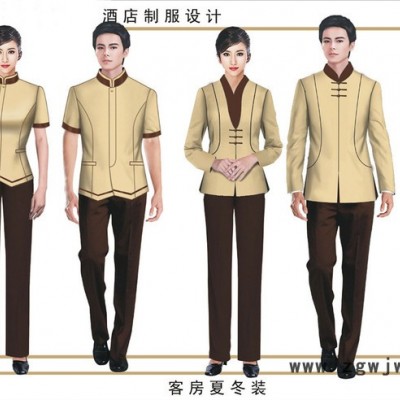 青岛酒店制服、工作服定制