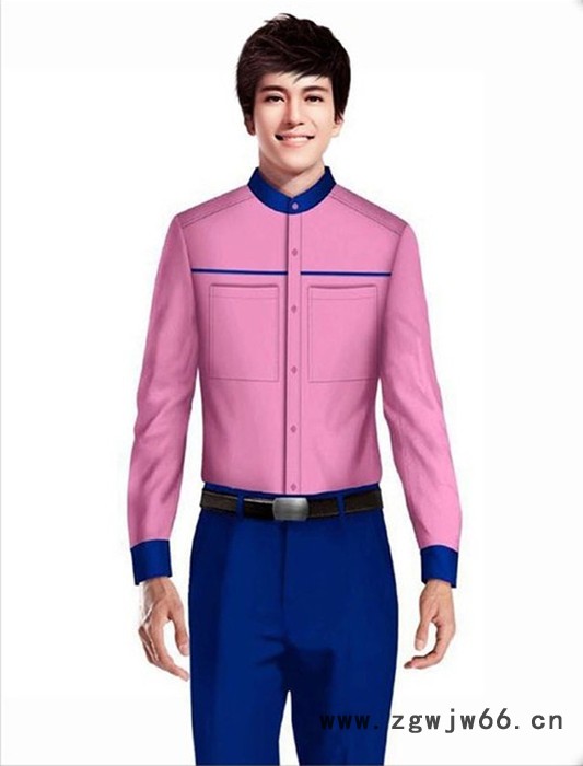 供应徽毫A-9135工作服定制图3