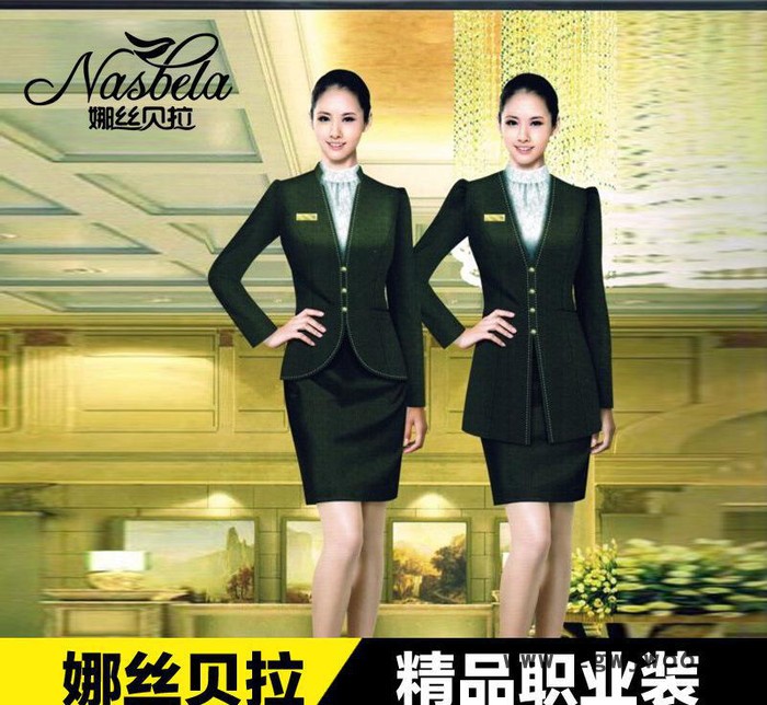 服装厂设计定做酒店装,酒店制服工作服,桑拿服图2