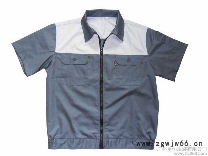 番禺大石电器公司订做厂服，工作服。图2